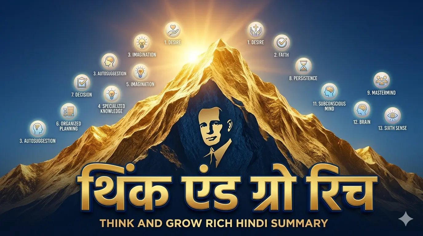 Think and Grow Rich Summary in Hindi
