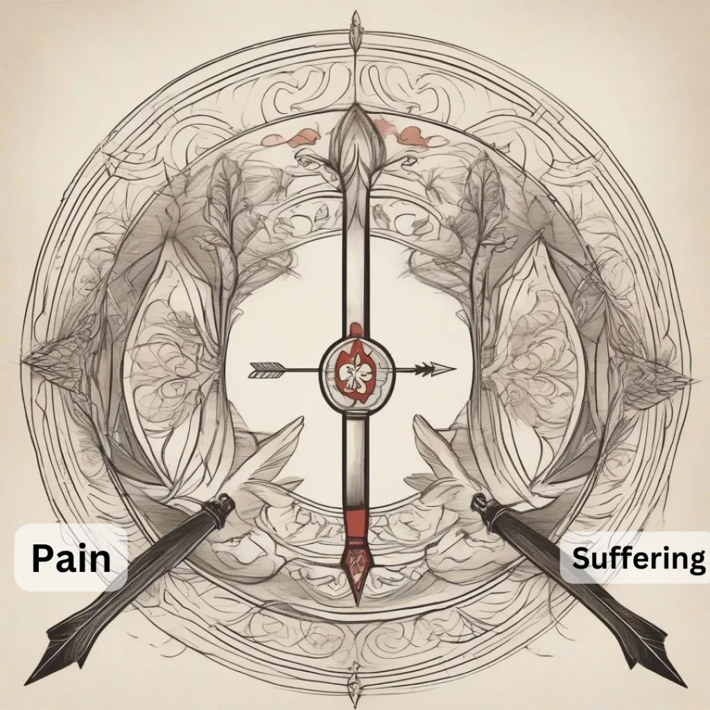 Don't Believe Everything You Think Summary in Hindi_Pain Vs Suffering