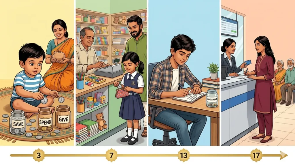 Age wise financial literacy