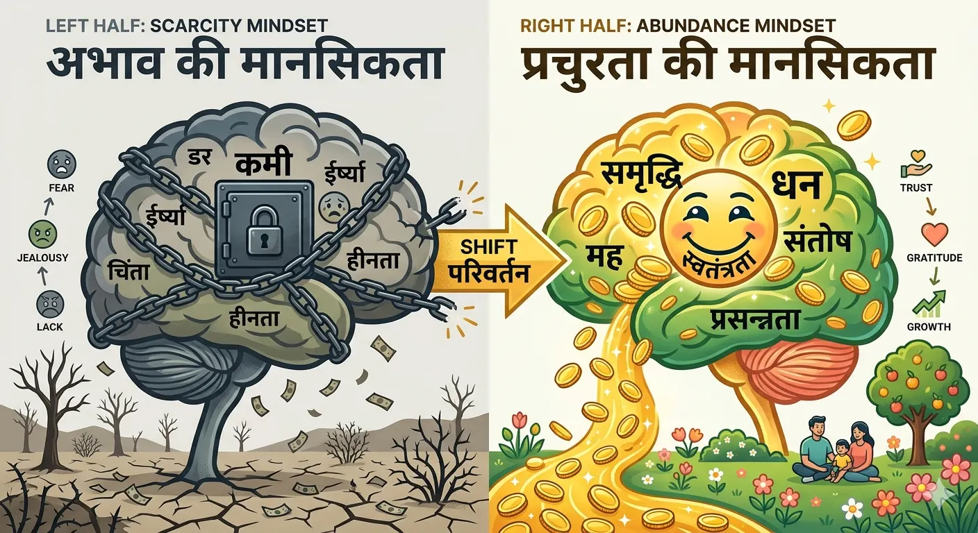 अमीर बनने का मानसिक विज्ञान और अबन्डन्स माइंडसेट