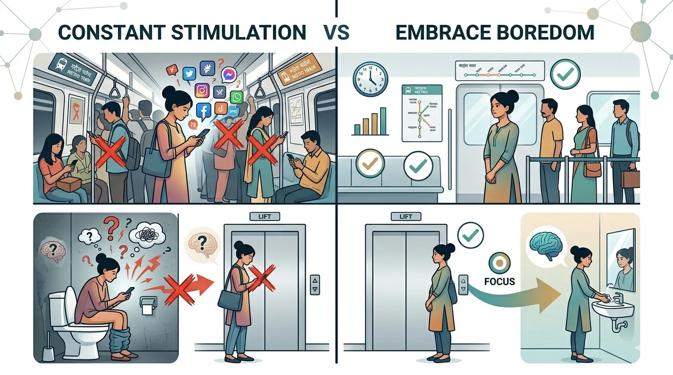 Embrace Boredom vs Constant Stimulation