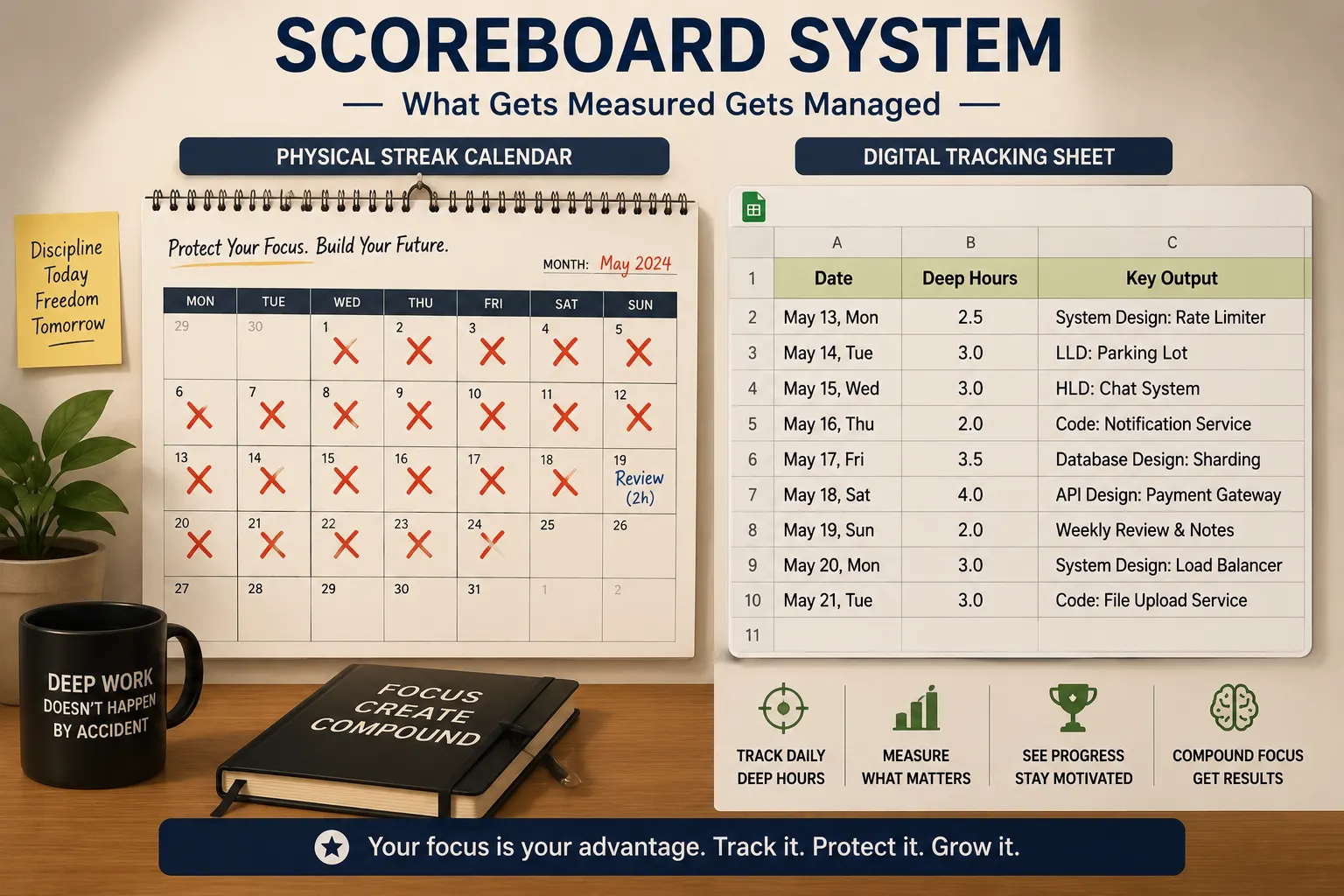 Analog and Digital Scoreboard System