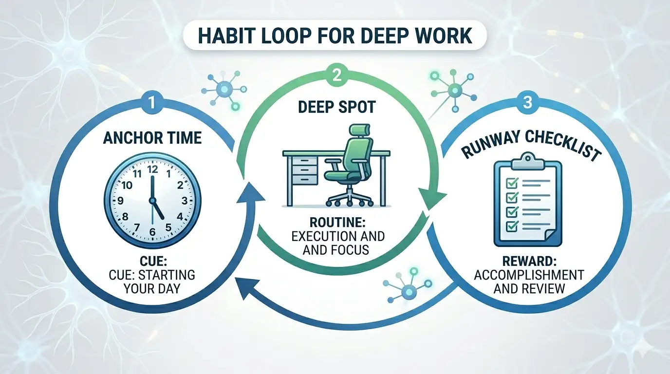Habit Loop Setup Infographic