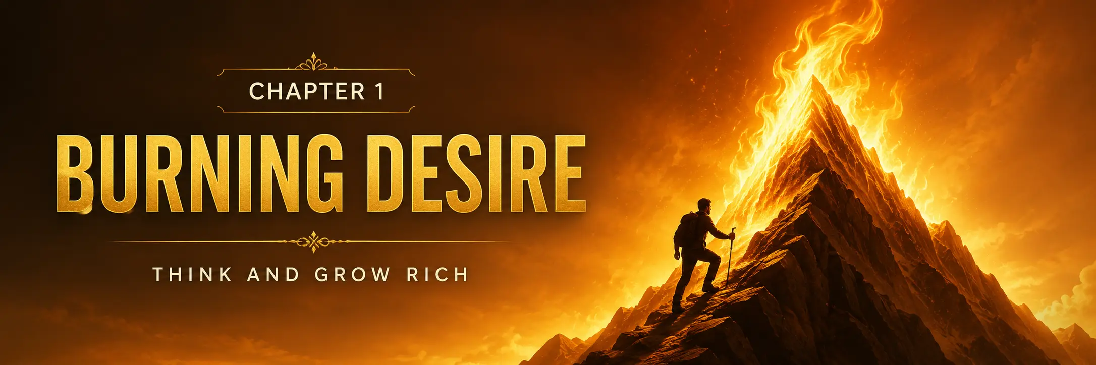 Burning Desire Think and Grow Rich Summary in Hindi