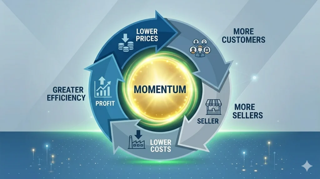 Good to Great Summary in Hindi — Jim Collins की किताब से सीखें कैसे एक साधारण कंपनी महान बनती है (Master Guide) 8 Flywheel Effect — Sustainable Growth Loop