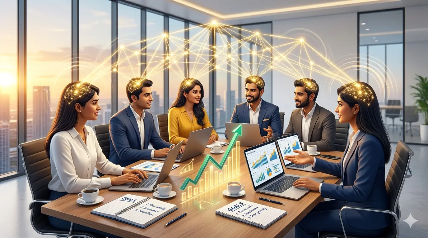 Mastermind Group Success Concept